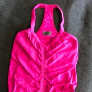 Athleta workout top XS hot pink